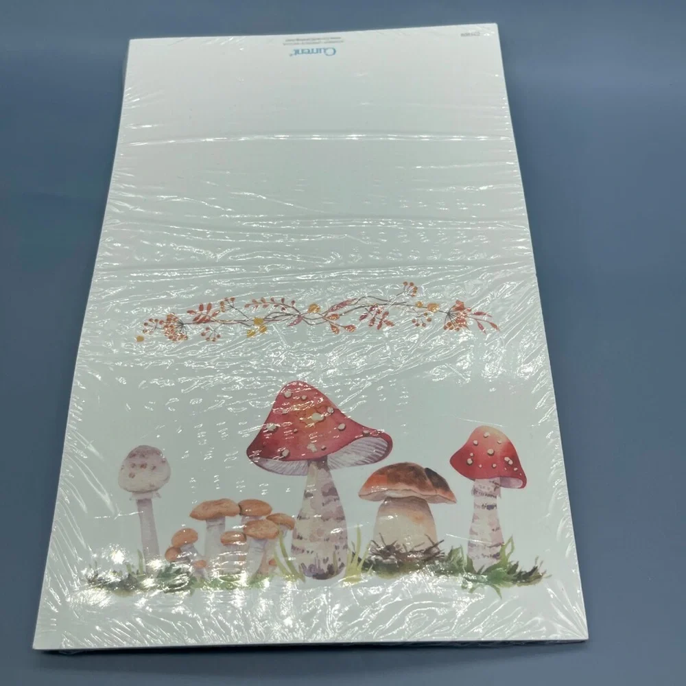 Cottage Mushroom Ten (10) Notecard Set, NWT